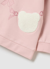 OVS Pink Stretch Cotton Girl'S Top