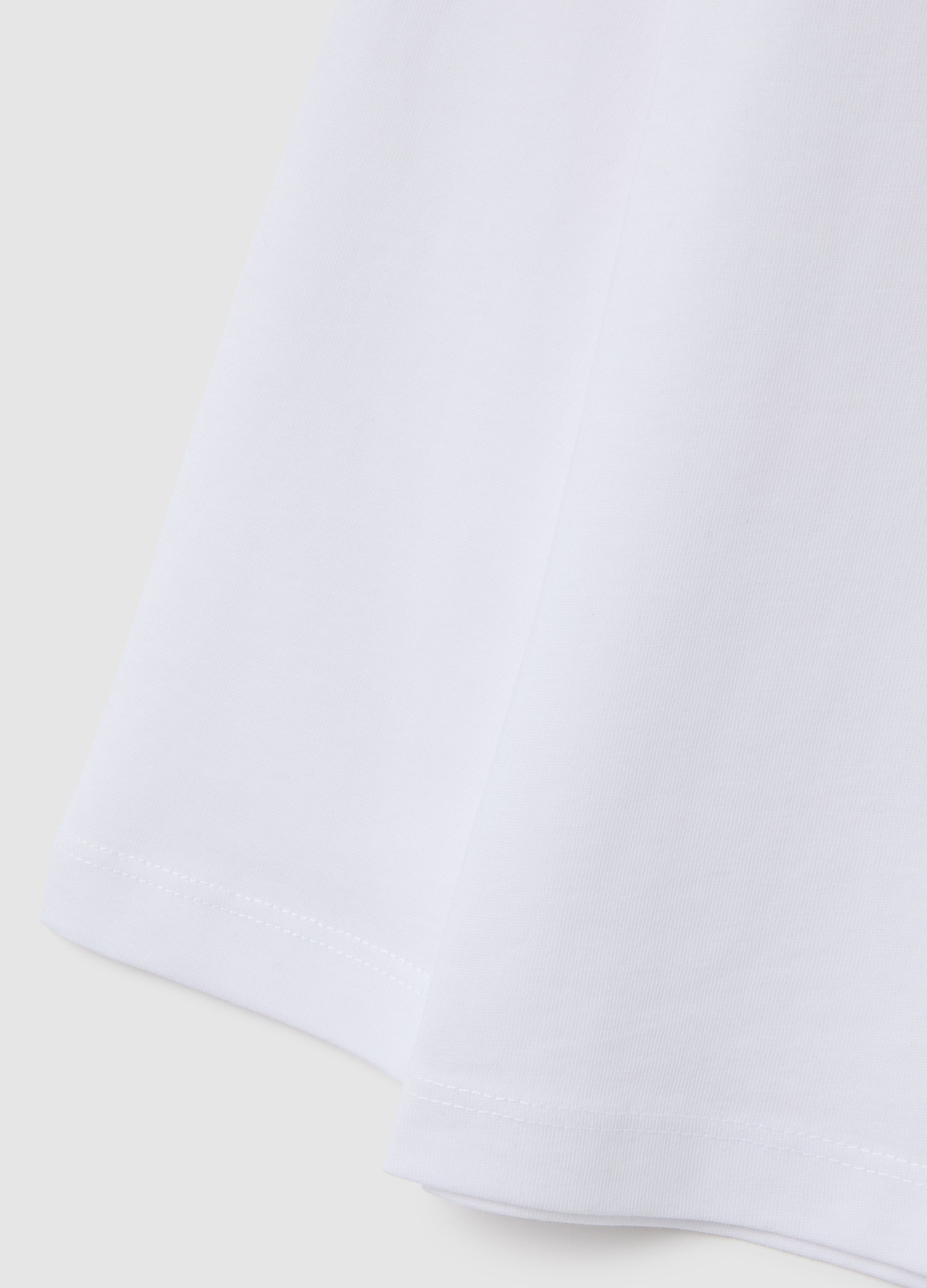 OVS Children'S Pure Cotton White Regular Fit Shirt