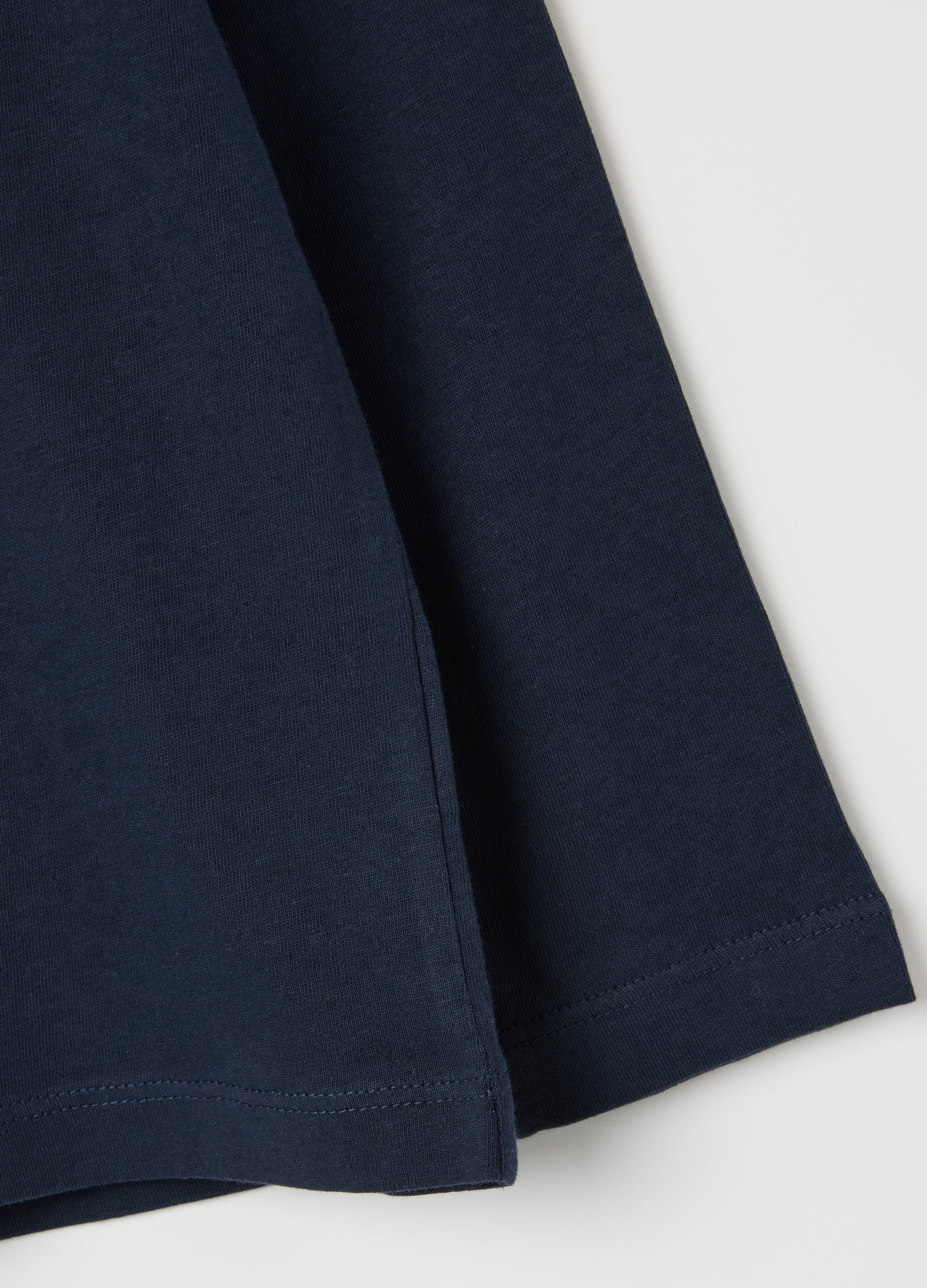 OVS Children'S Blue Cotton Regular Fit Sweater