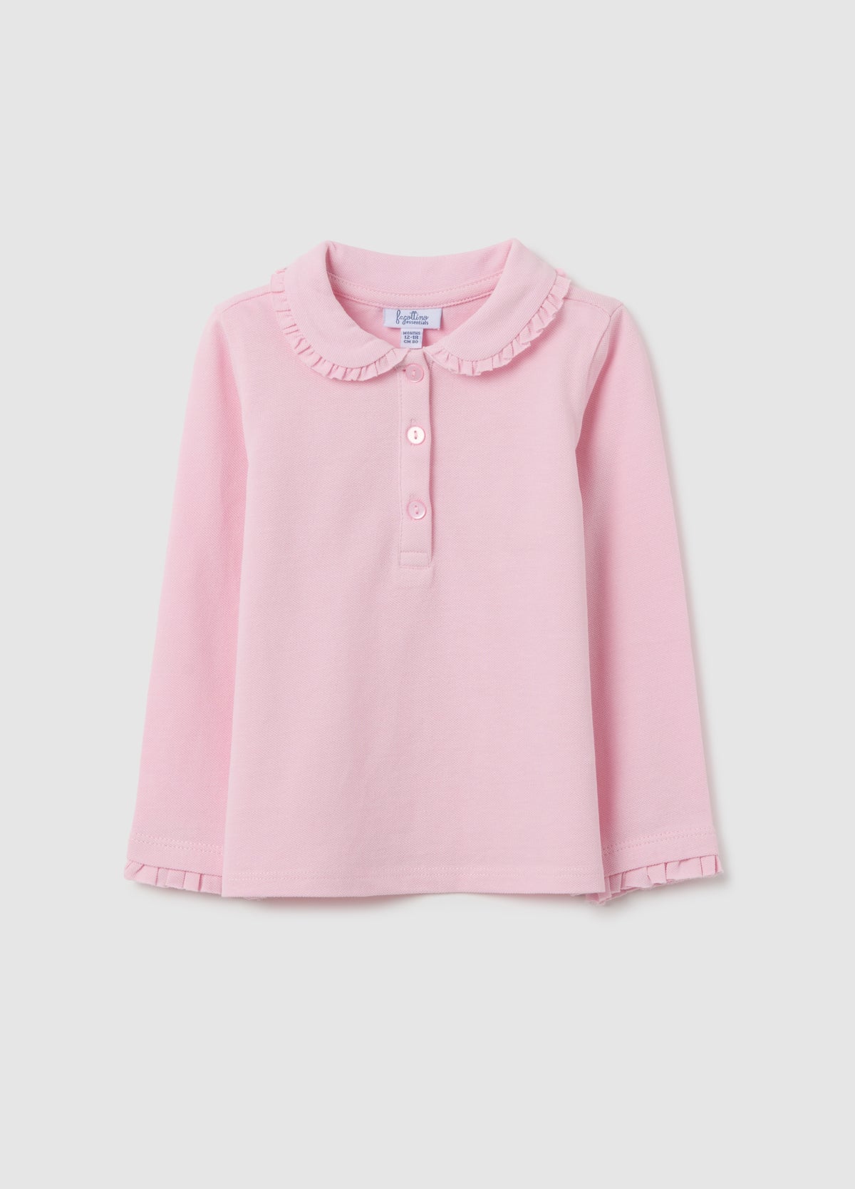 OVS Baby Cotton Pink Regular Fit T-Shirt