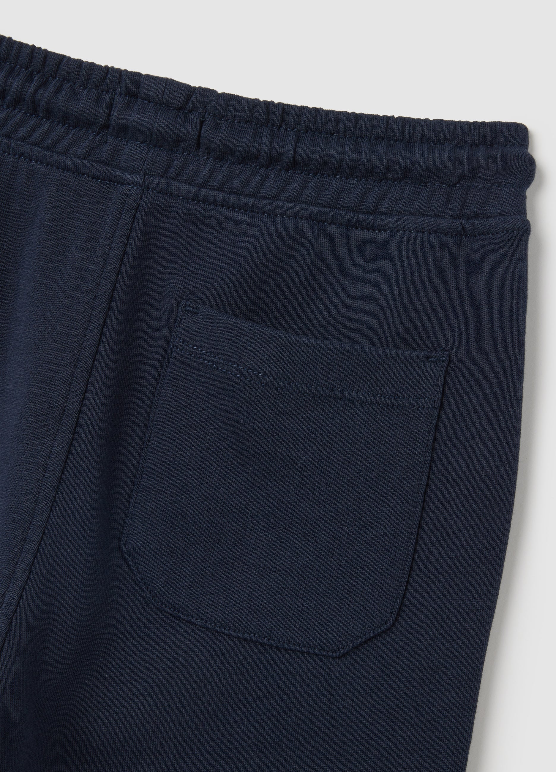 OVS Children'S Blue Regular Fit Jogger Trousers In Pure Cotton