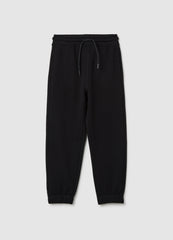 OVS Black Pure Cotton Regular Fit Kids' Jogger Trousers