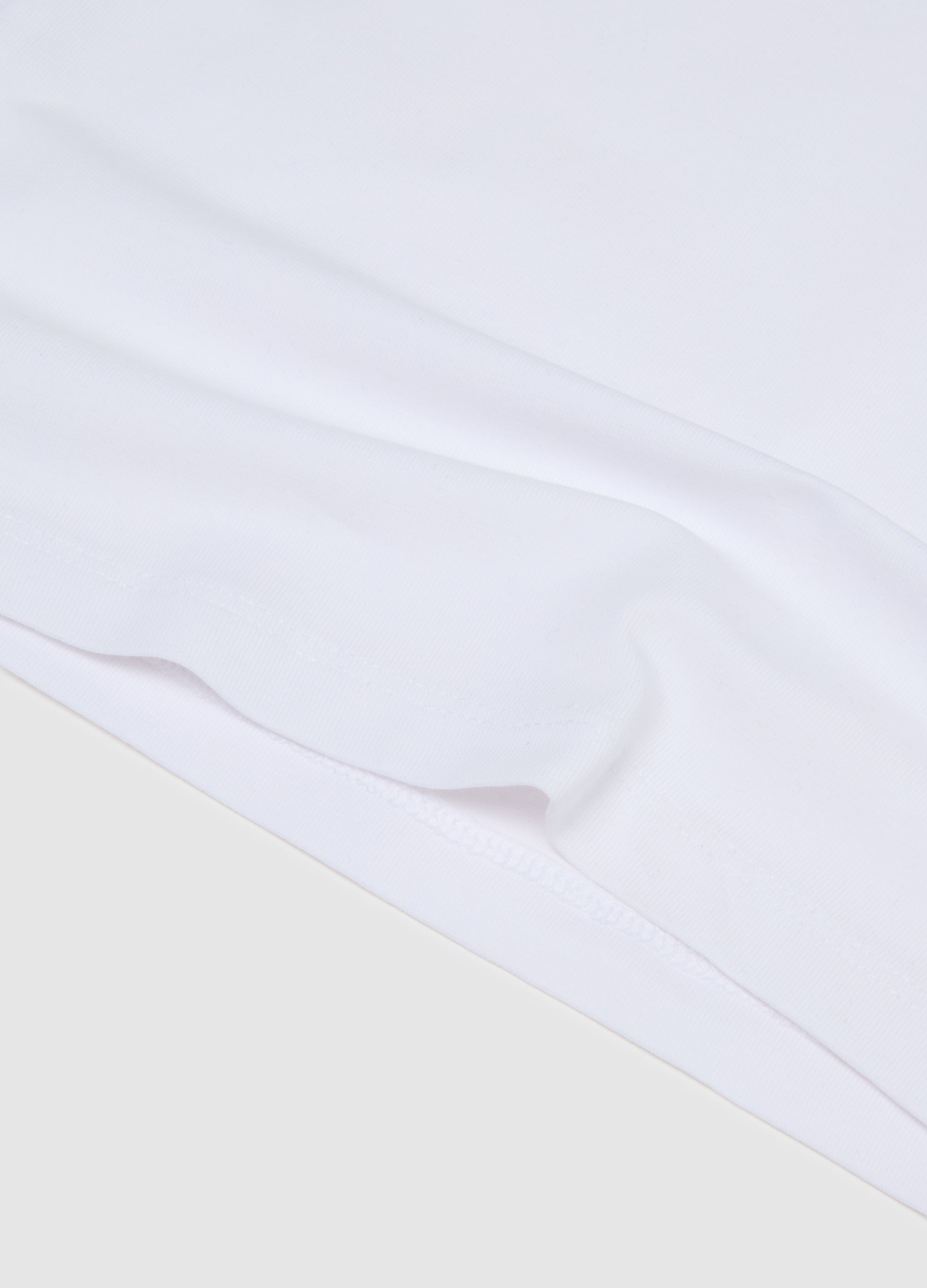 OVS Children'S White Cotton Sleeveless Regular Fit Vests