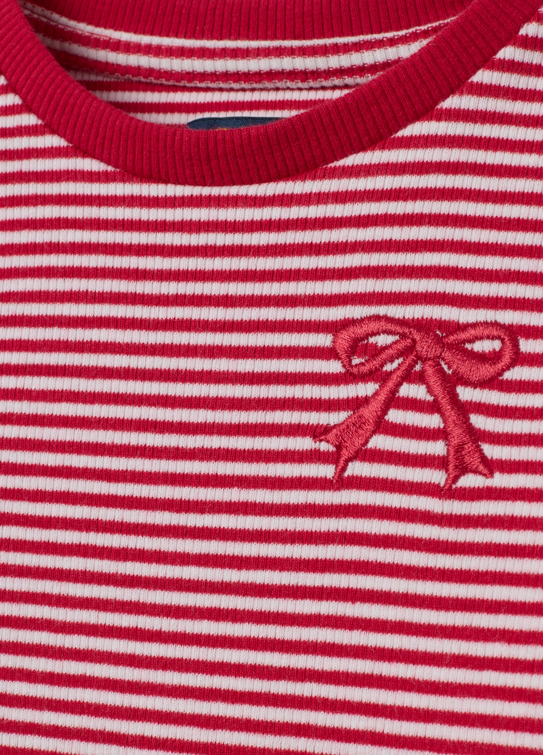 OVS Multicolour Childrenâ€™S Regular Fit Cotton Striped Top