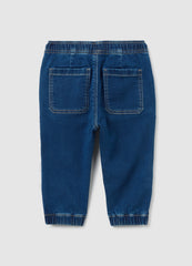 OVS Children'S Blue Denim Jogger Trousers - Regular Fit