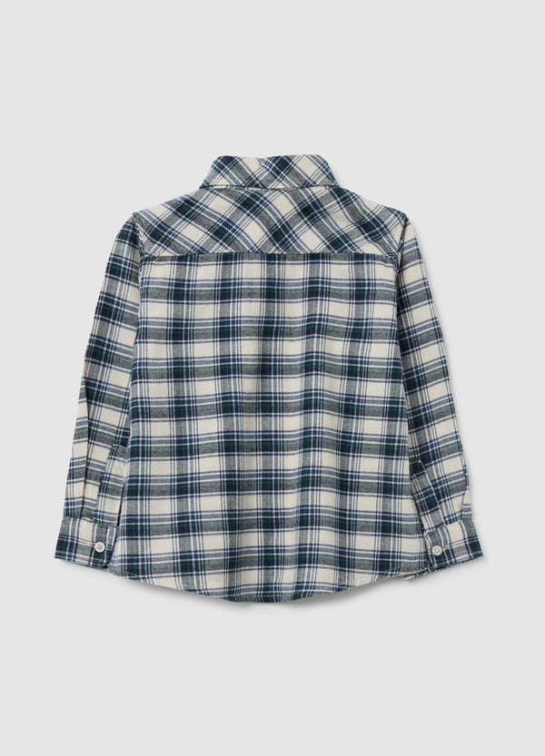 OVS Children'S Shirt In Pure Multicolour Cotton Regular Fit