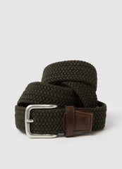 OVS Elasticated Multicolour Genuine Leather Belt