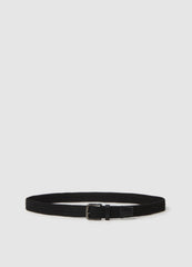 OVS Braided Black Genuine Leather Belt