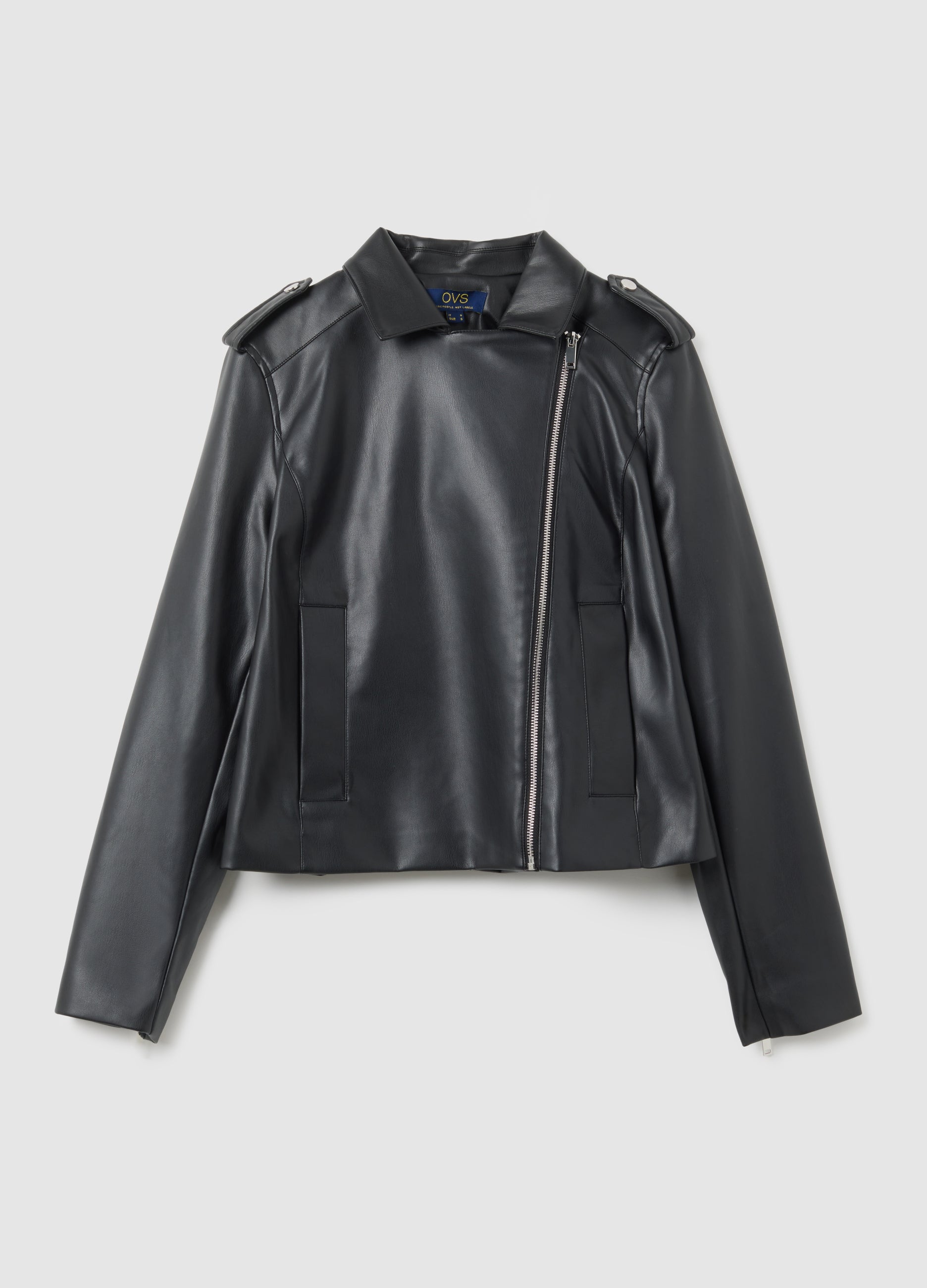 OVS Black Regular Fit Jacket