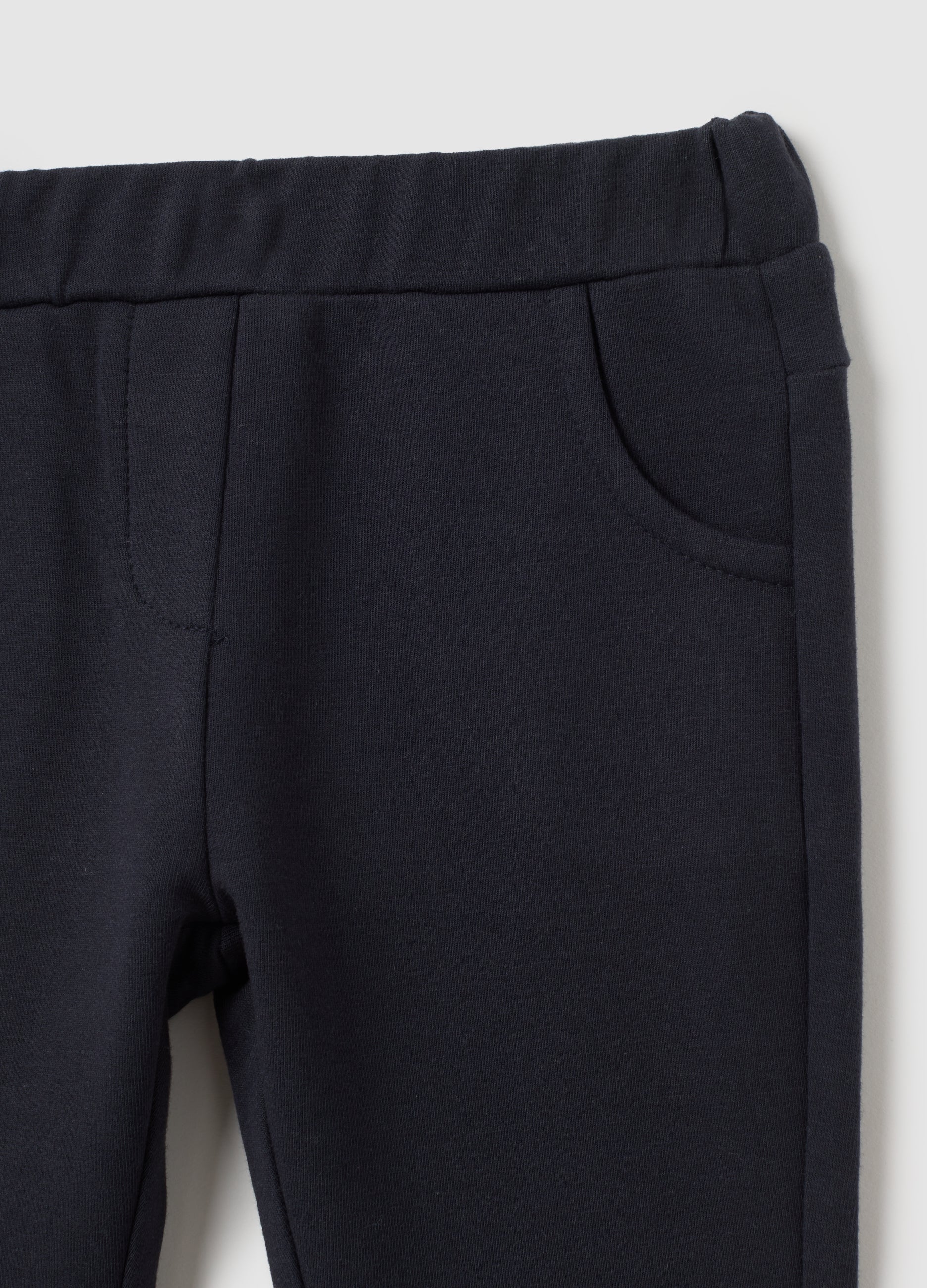 OVS White And Blue Elastic Cotton Girl'S Outfit