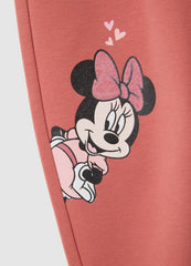 OVS Girls' Pink Cotton Trousers With Regular Fit