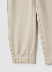 OVS Children'S Beige Pure Cotton Trousers Regular Fit