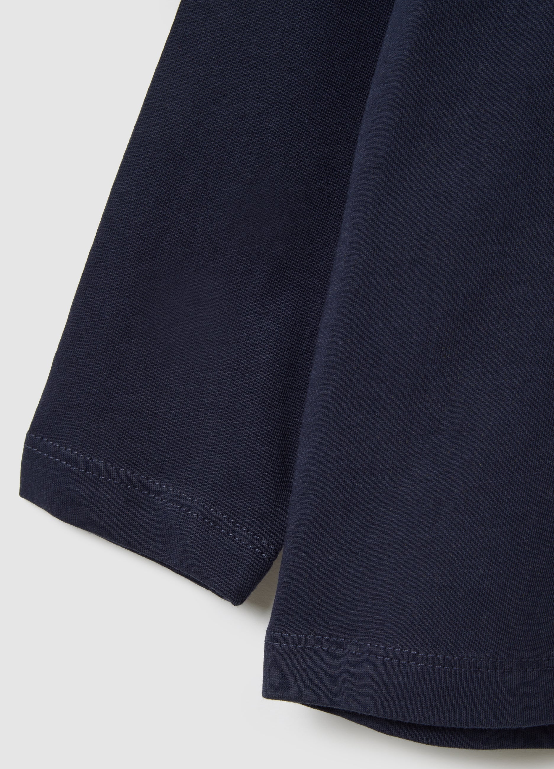 OVS Children'S T-Shirt In Pure Blue Cotton, Regular Fit