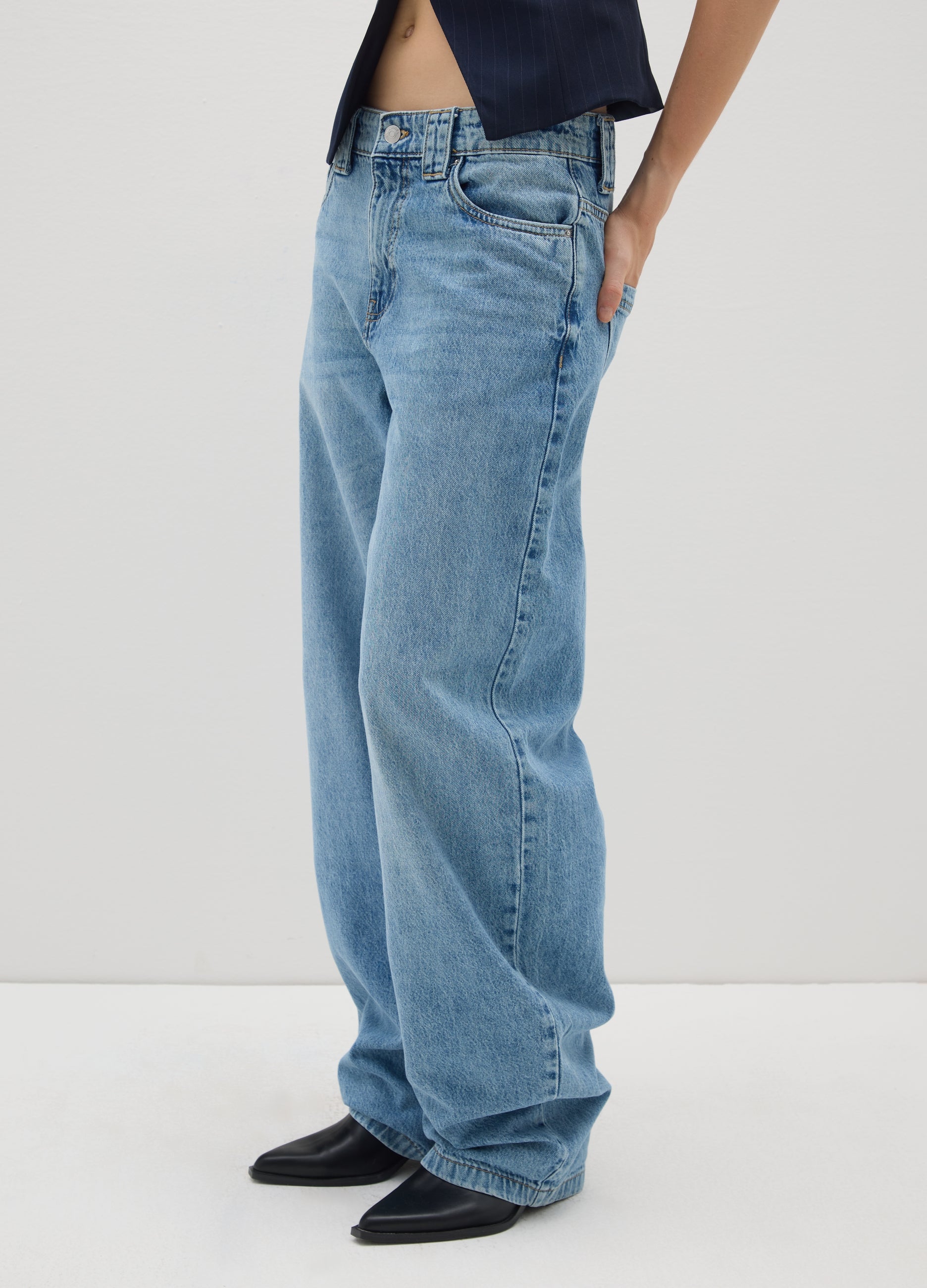 OVS Pure Cotton Denim Skater Jeans