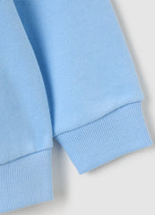 OVS Oversized Blue Cotton Blend Girls' Sweatshirt