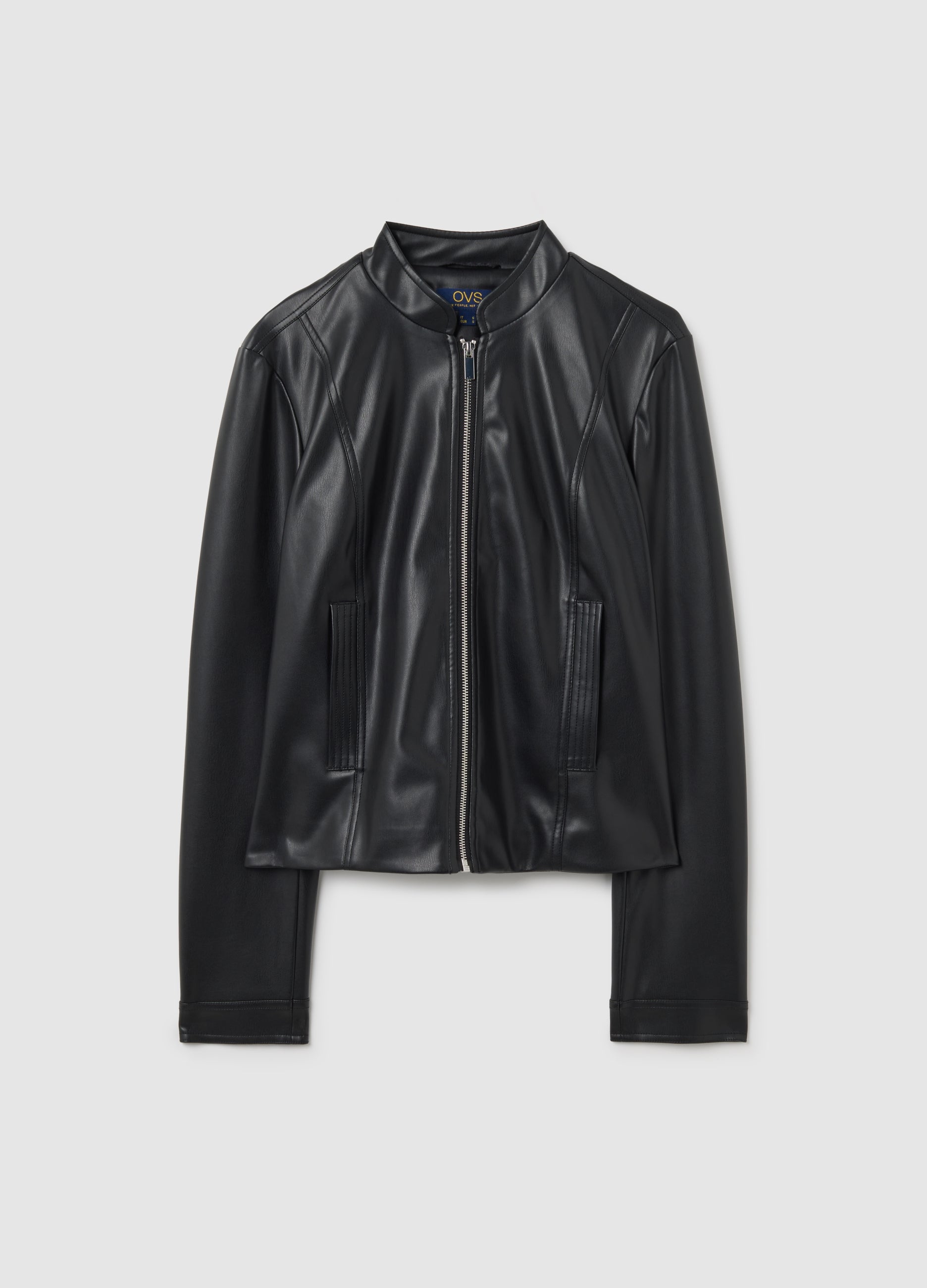 OVS Slim Fit Black Jacket