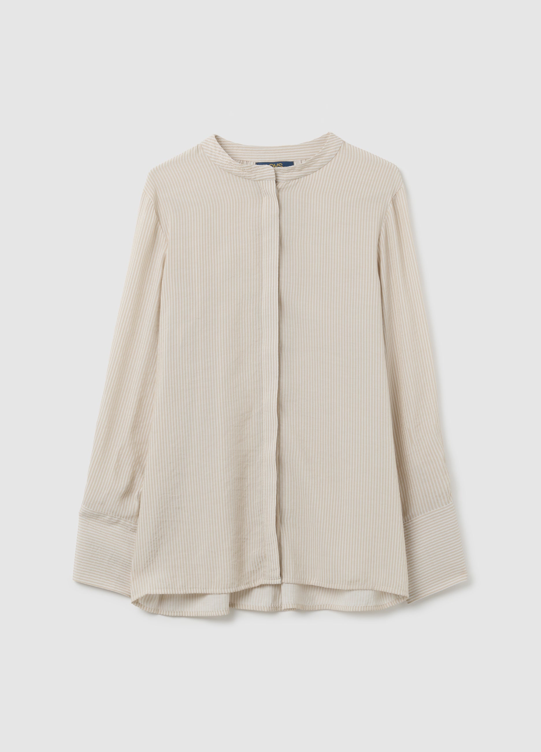 OVS Multicolour Regular Fit Viscose Blend Shirt