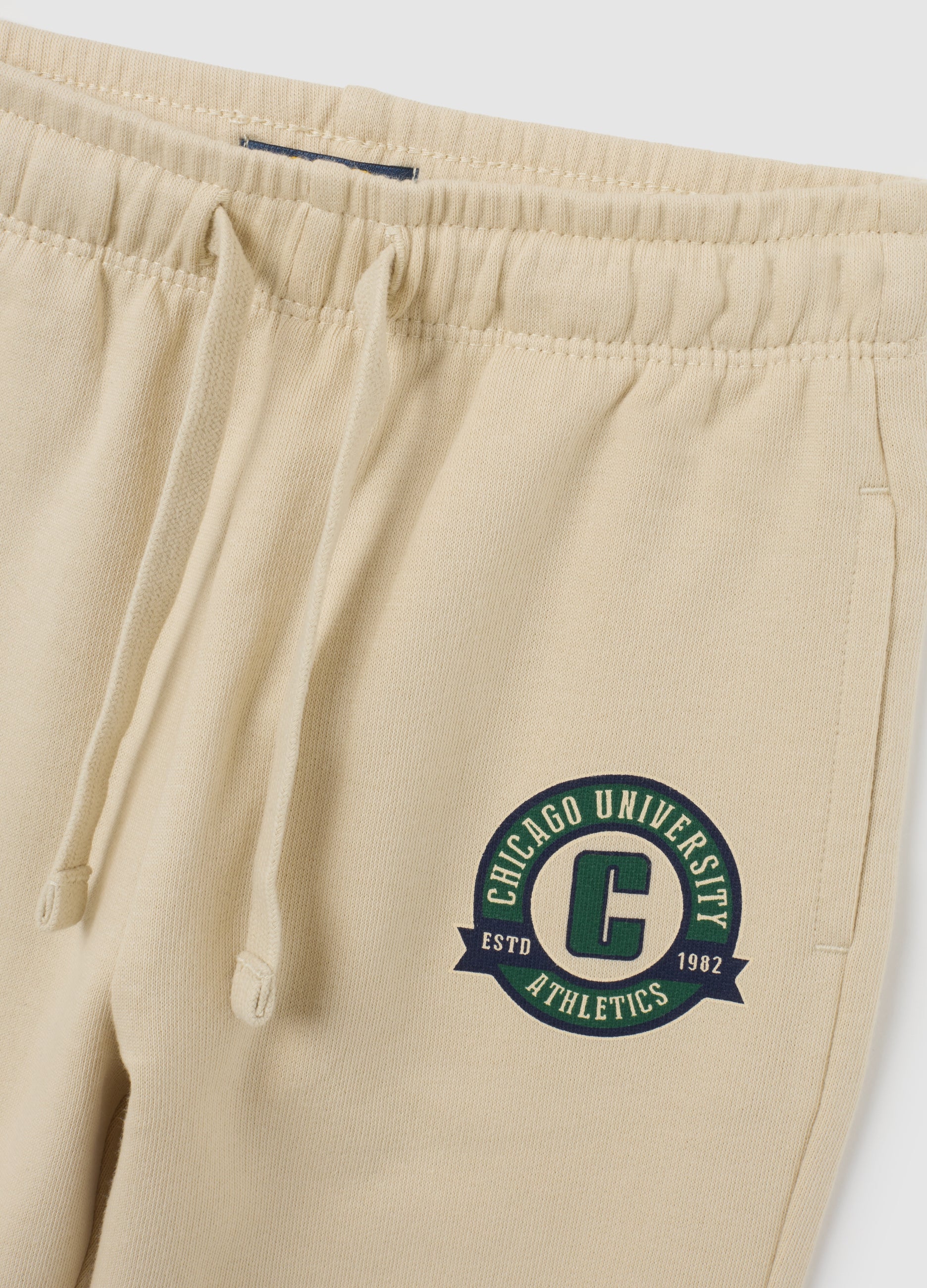 OVS Green Regular Fit Pure Cotton Kids Set