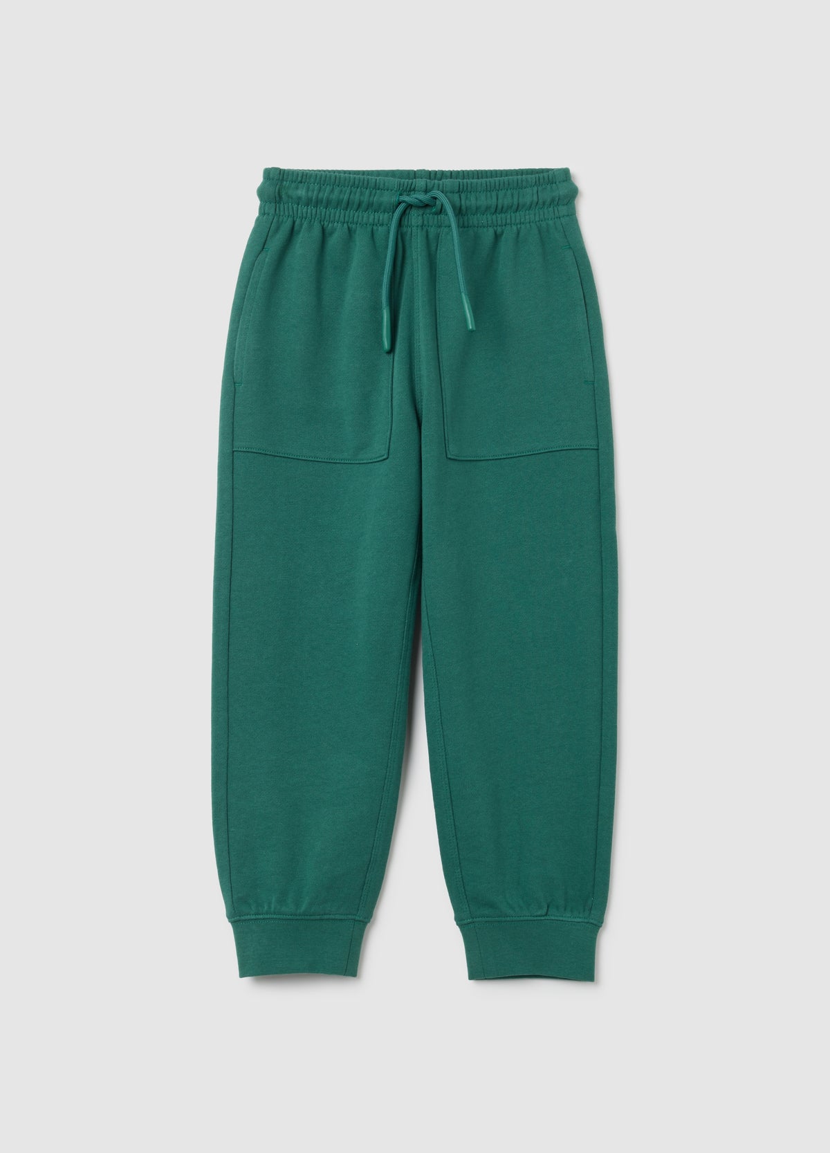 OVS Children'S Green Pure Cotton Joggers Regular Fit