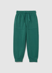 OVS Children'S Green Pure Cotton Joggers Regular Fit
