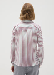 OVS Multicolour Cotton Blend Slim Fit Shirt