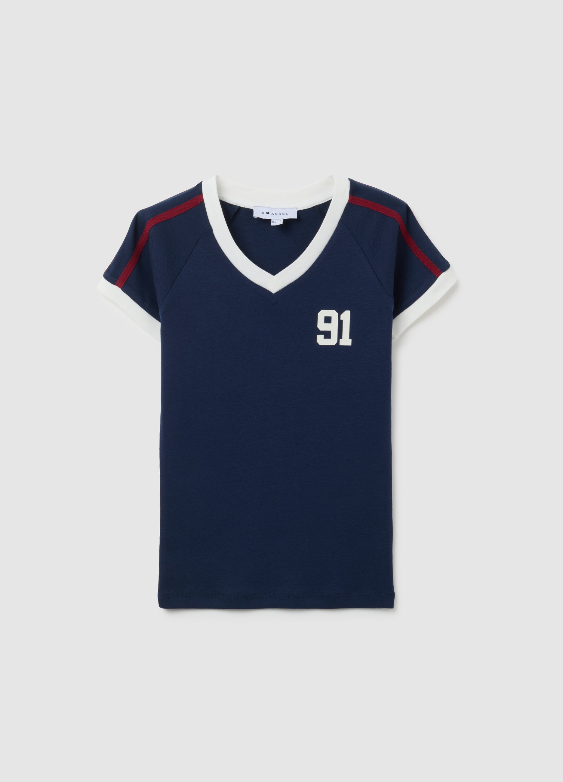 OVS Fitted Multicolour Pure Cotton T-Shirt