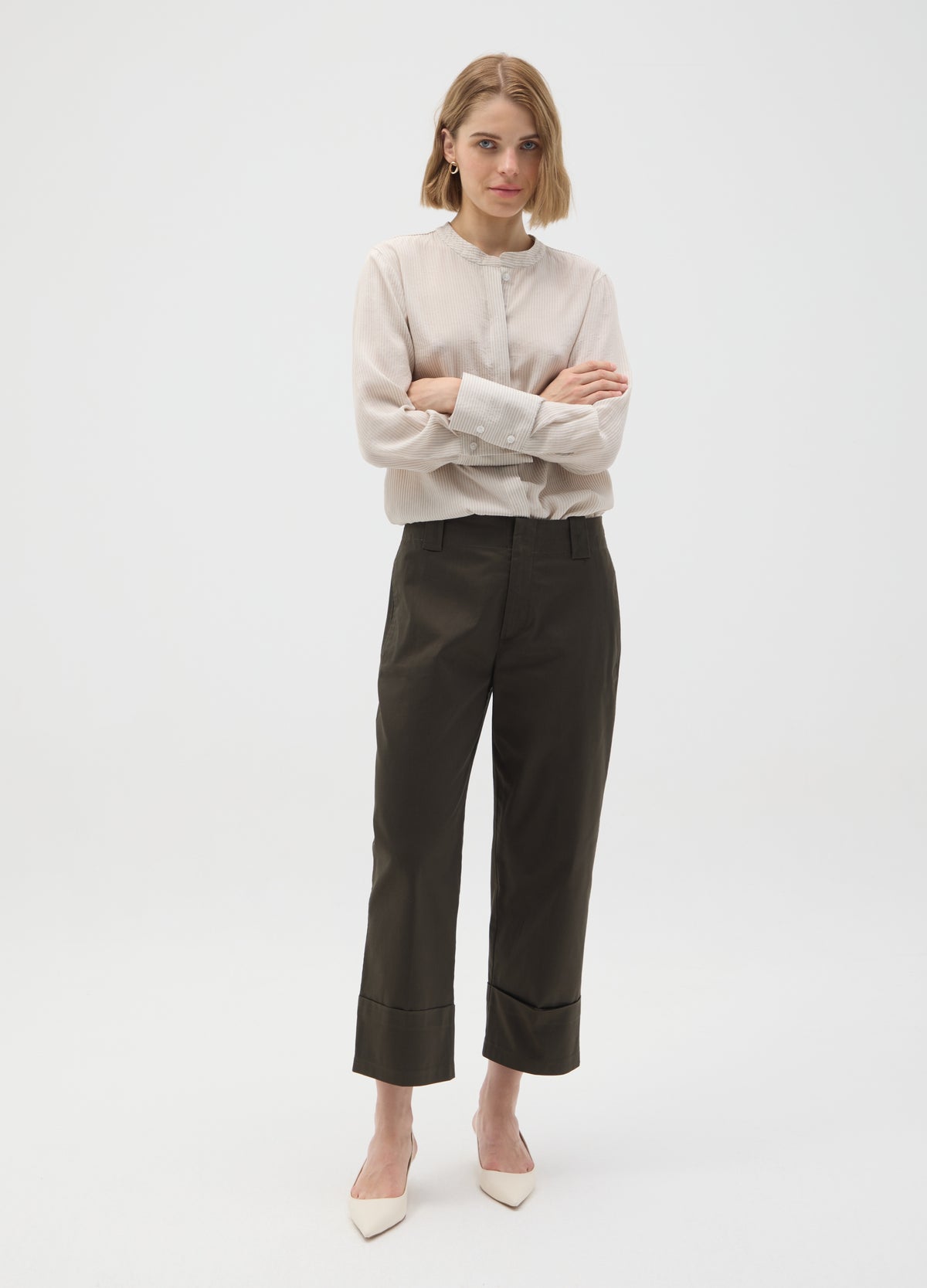 OVS Multicolour Regular Fit Viscose Blend Shirt