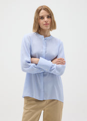 OVS Regular Fit Blue Mixed Shirt