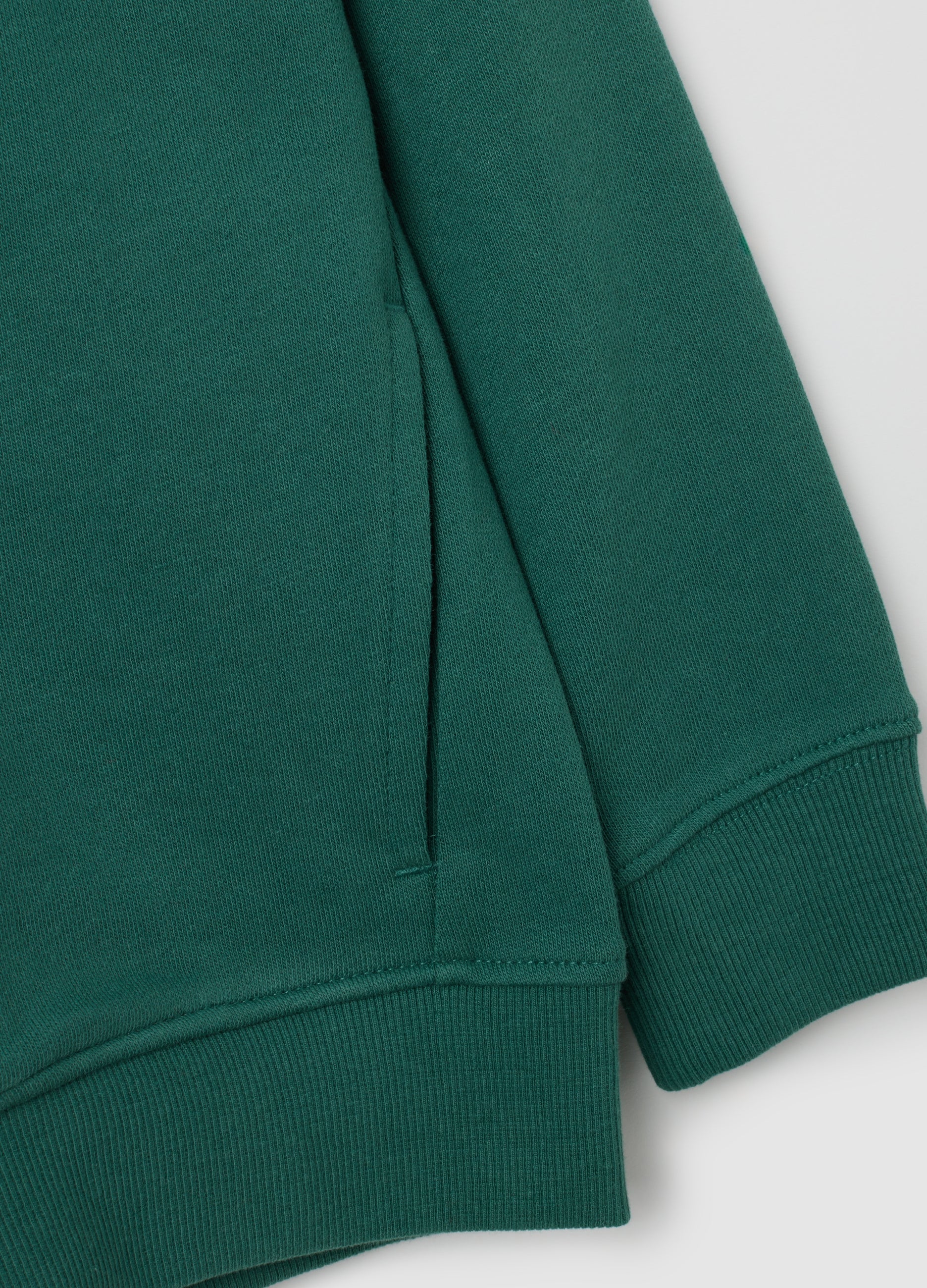 OVS Children'S Sweatshirt In Pure Green Cotton Regular Fit