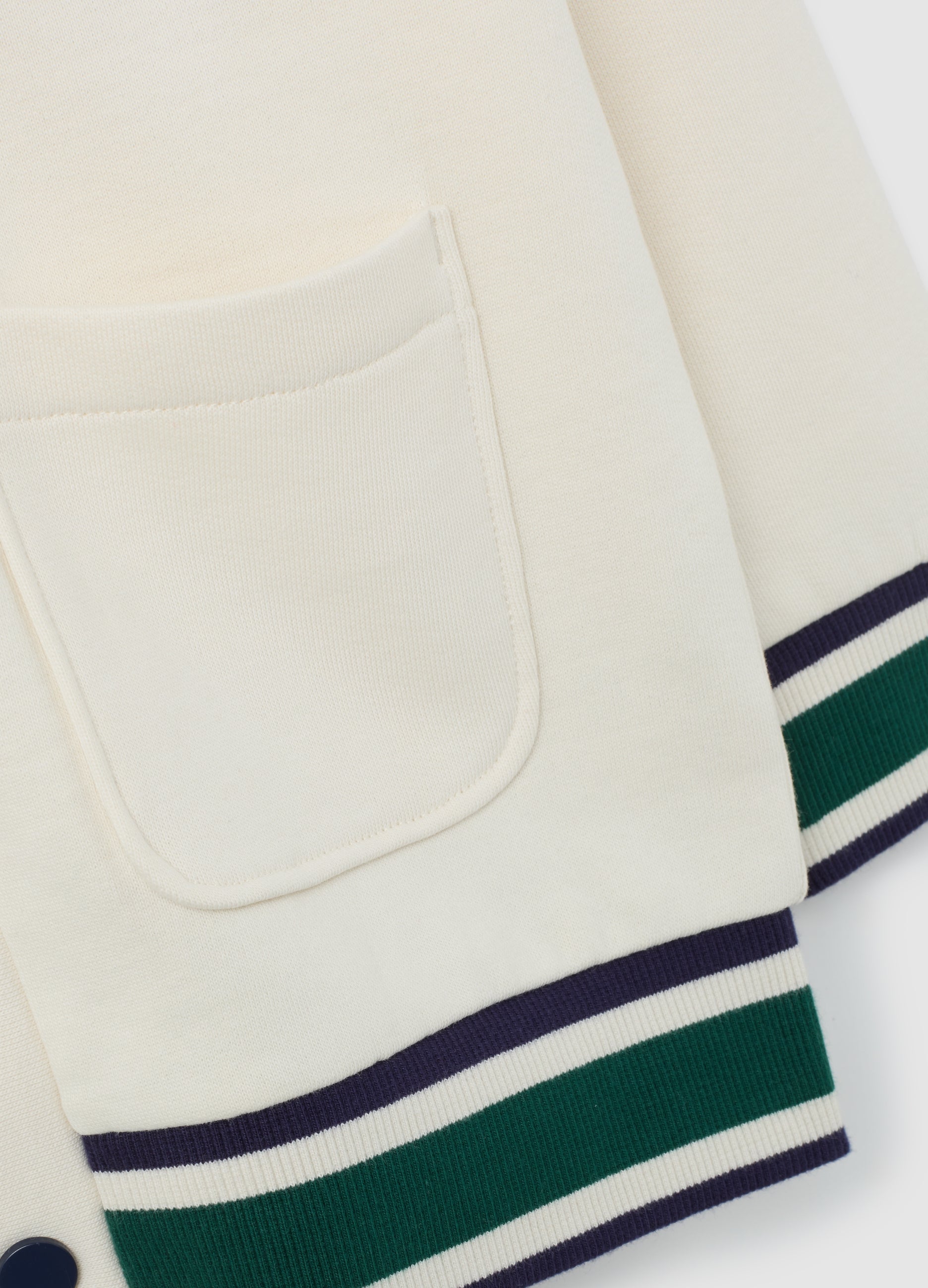 OVS Children'S White Pure Cotton Sweatshirt With Regular Fit