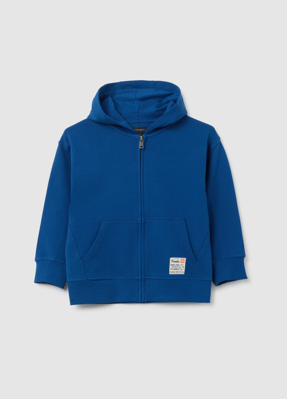 OVS Boys' Blue Regular Fit Pure Cotton Sweatshirt