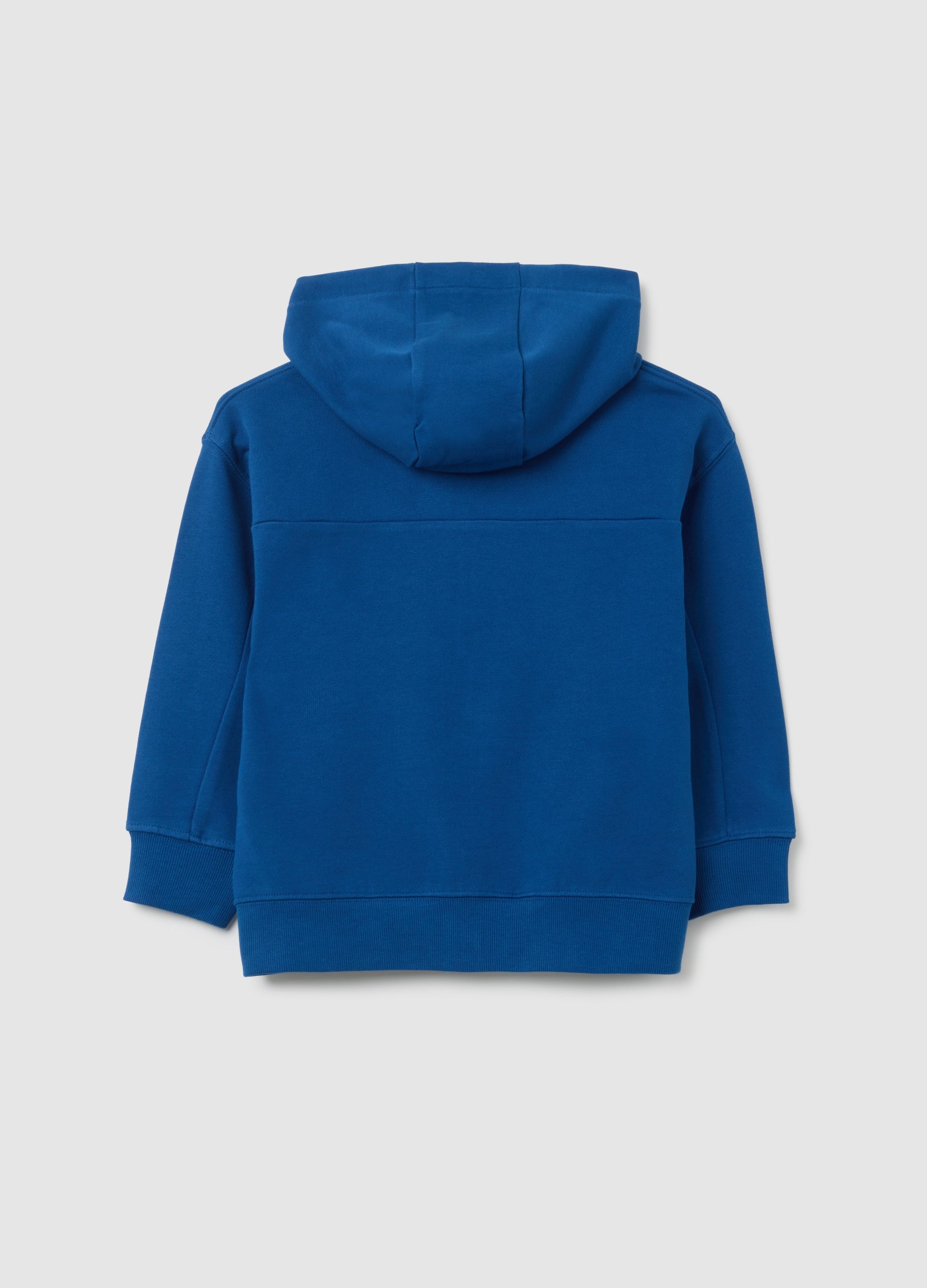 OVS Boys' Blue Regular Fit Pure Cotton Sweatshirt