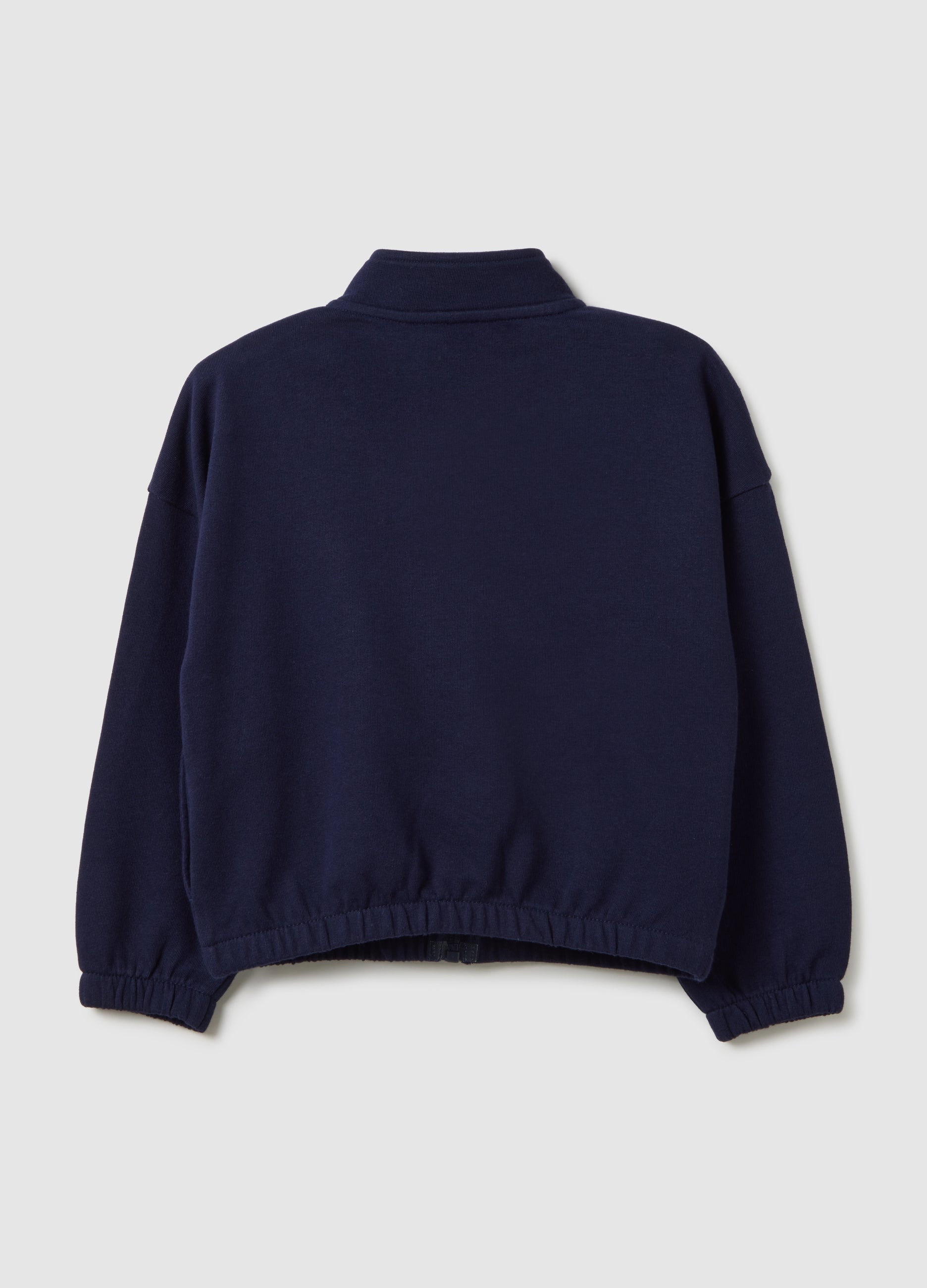 OVS Children'S Pure Cotton Oversized Blue Sweatshirt