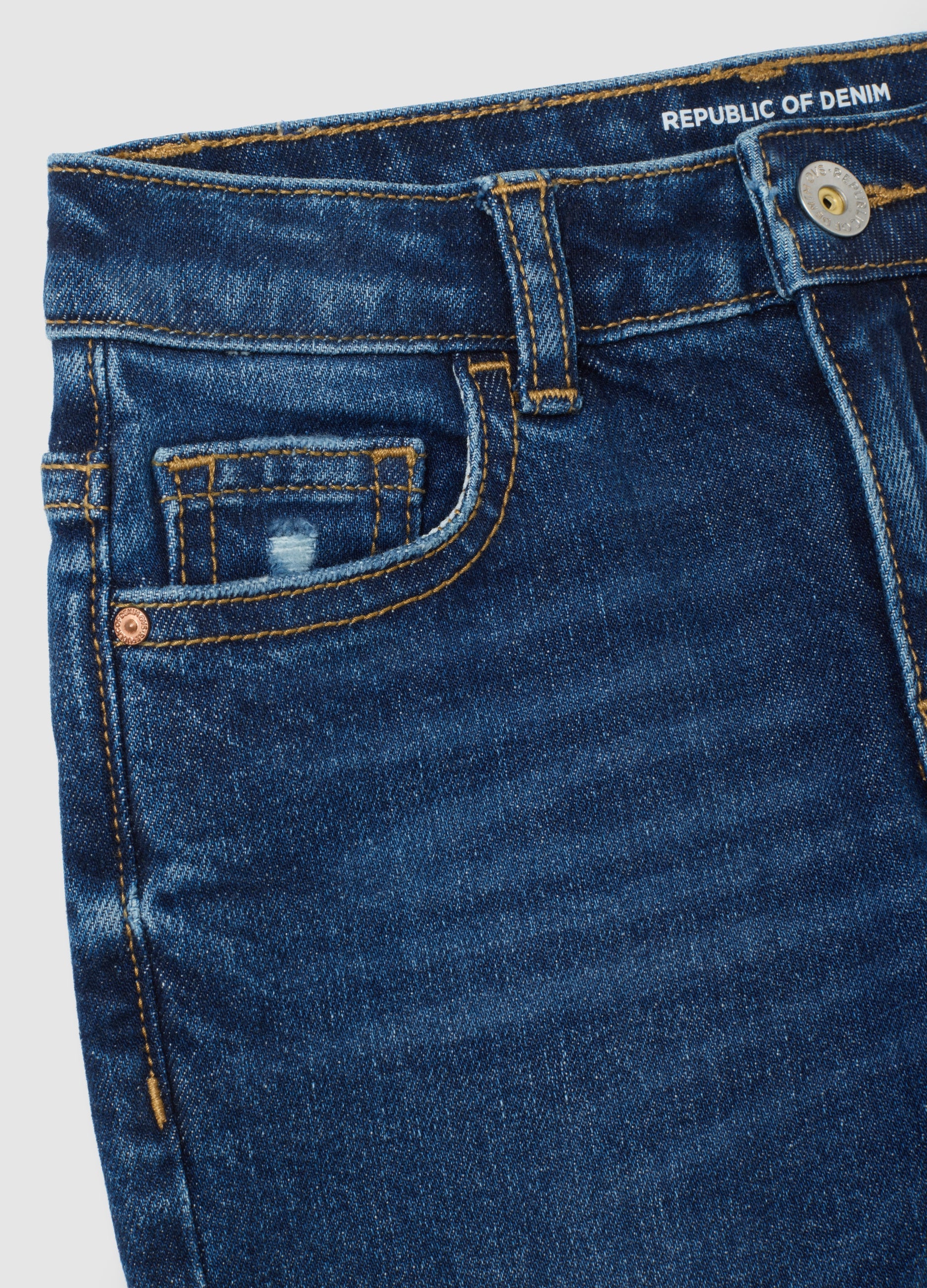 OVS Boys' Jeans In Stretchy Blue Denim