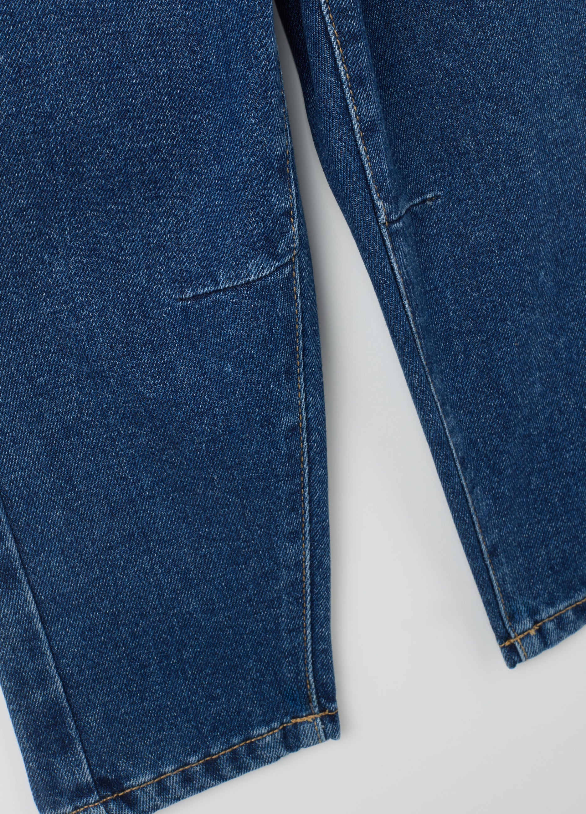 OVS Boys' Relaxed Fit Blue Denim Jeans