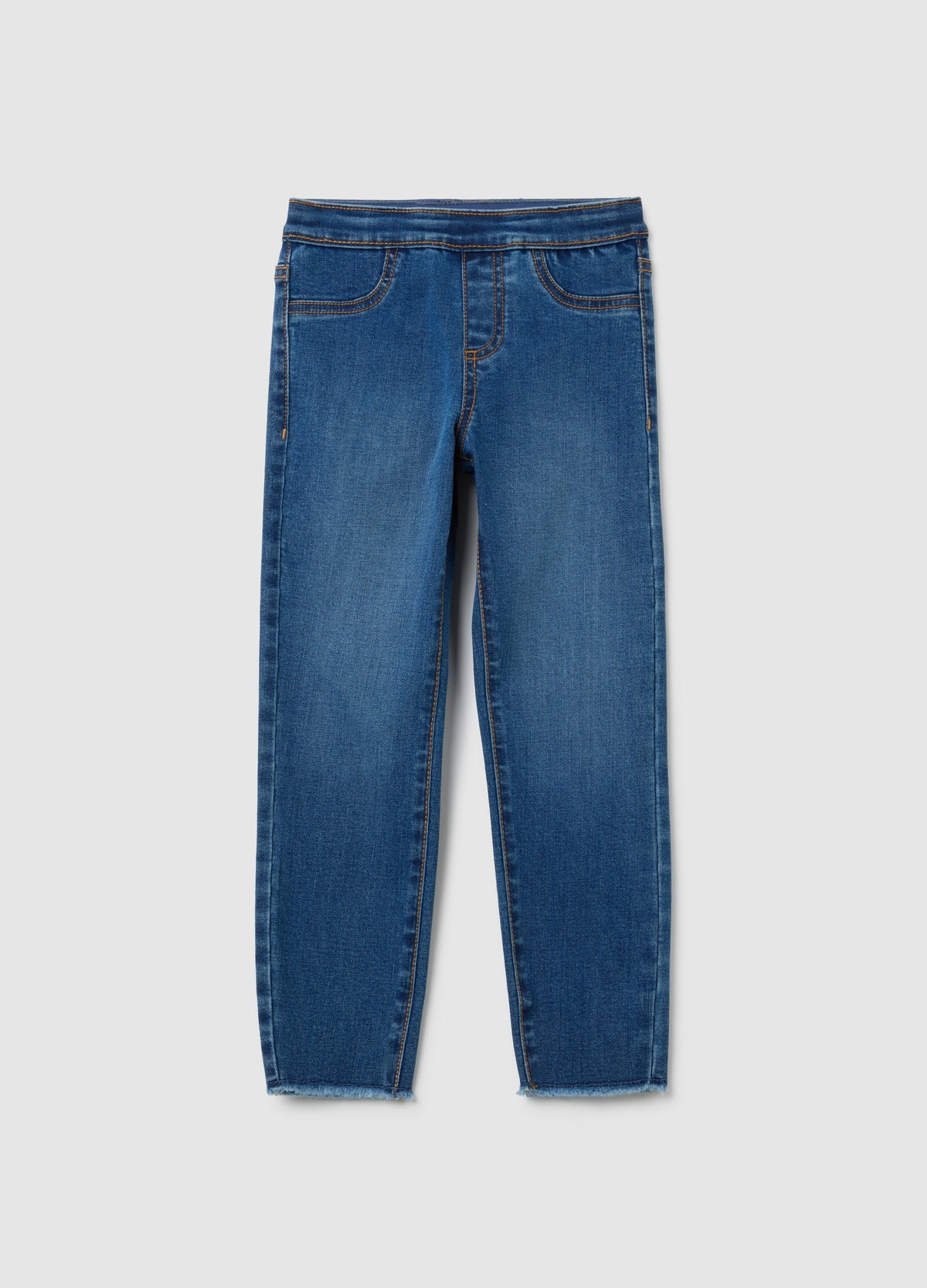 OVS Girl'S Blue Skinny Fit Denim Jeggings