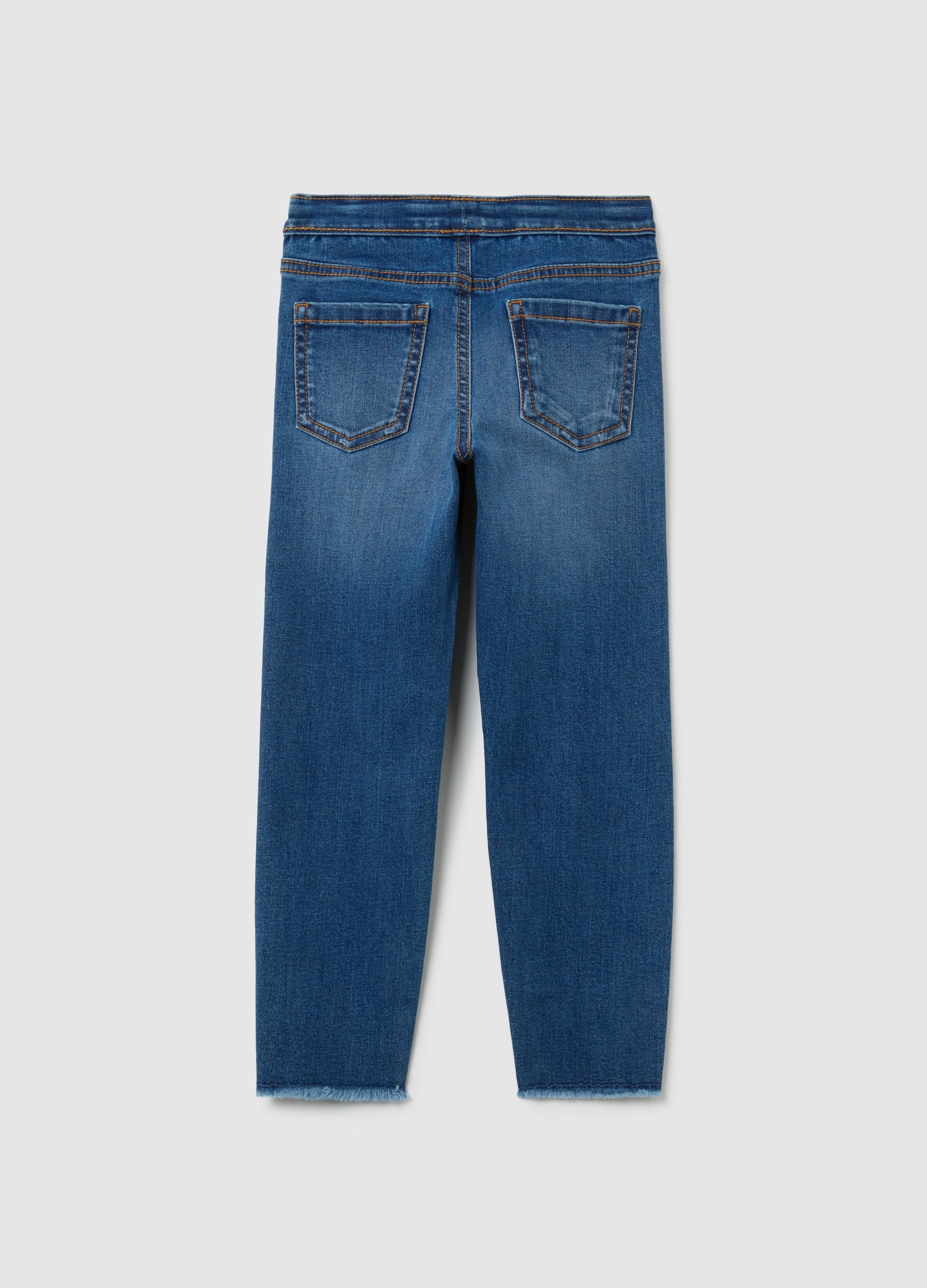 OVS Girl'S Blue Skinny Fit Denim Jeggings