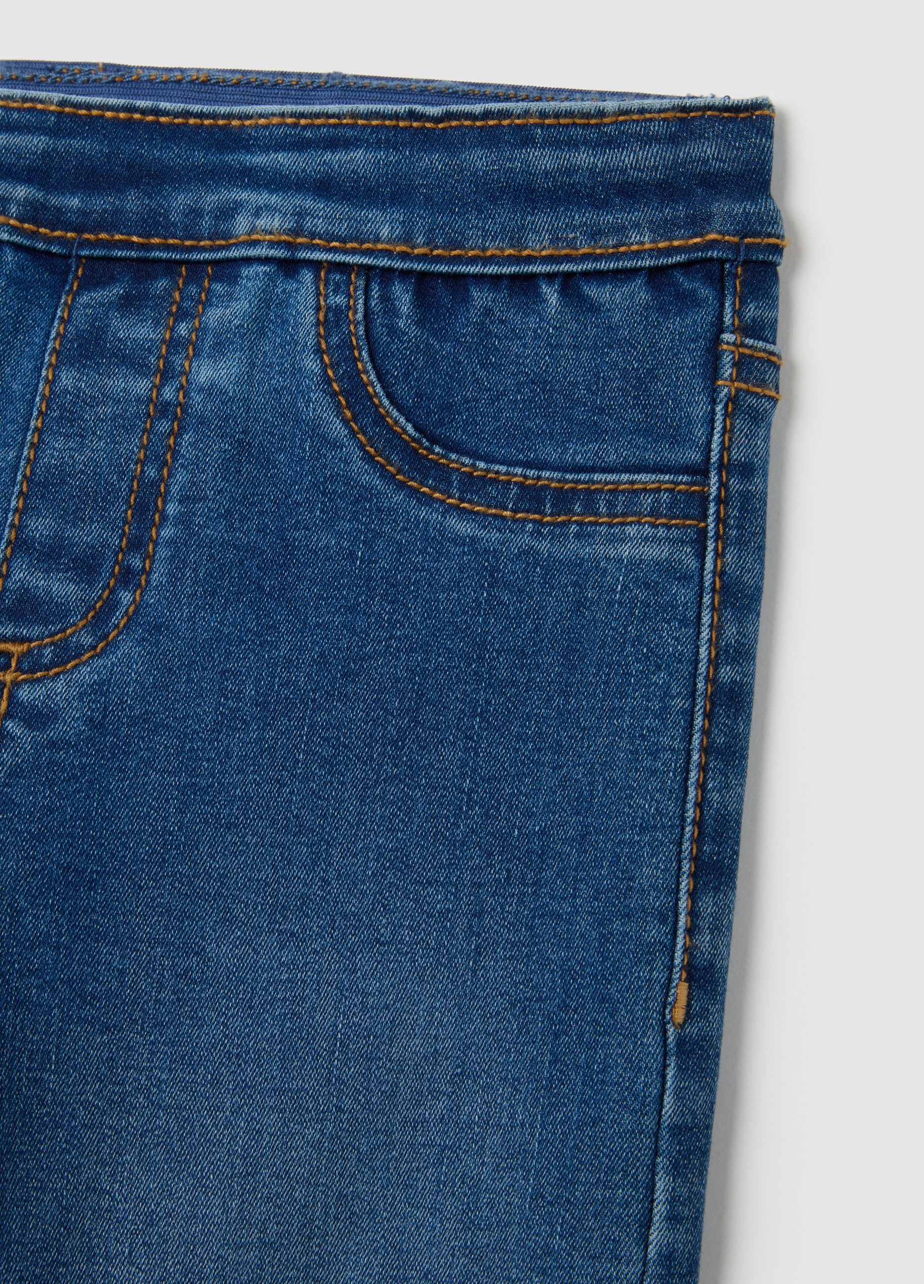 OVS Girl'S Blue Skinny Fit Denim Jeggings