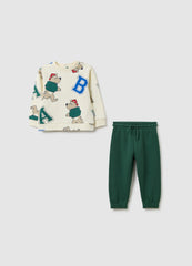OVS Children'S Multicolor Pure Cotton Regular Fit Outfit