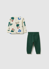 OVS Children'S Multicolor Pure Cotton Regular Fit Outfit