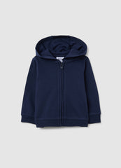 OVS Baby Girl'S Regular Fit Blue Pure Cotton Sweatshirt