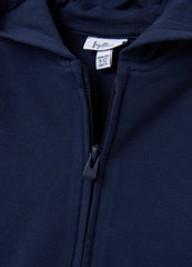 OVS Baby Girl'S Regular Fit Blue Pure Cotton Sweatshirt