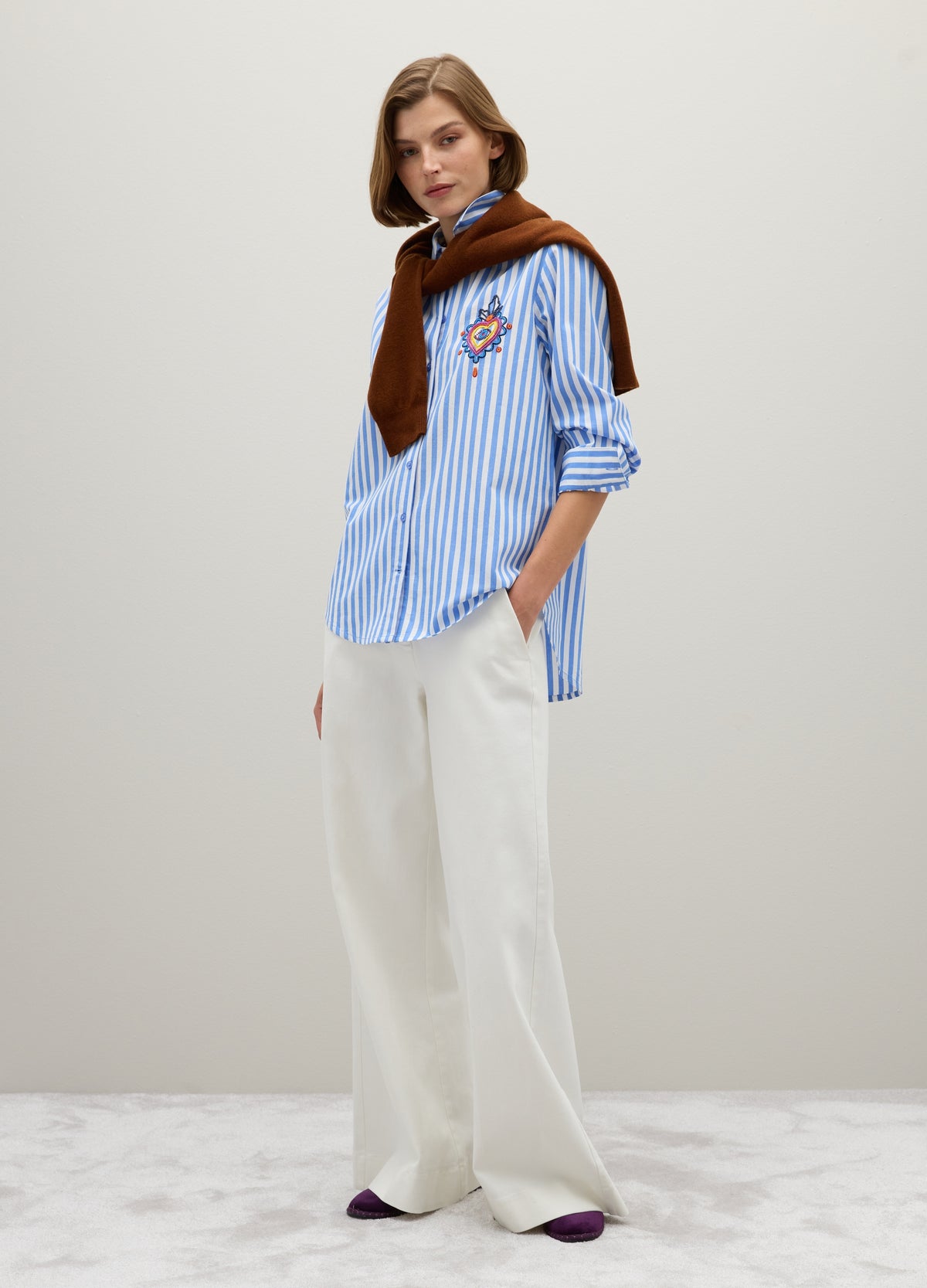 OVS Multicolour Pure Cotton Regular Fit Shirt
