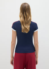 OVS Fitted Multicolour Pure Cotton T-Shirt