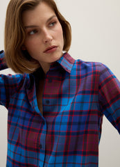 OVS Multicoloured Check Shirt In Pure Cotton Flannel