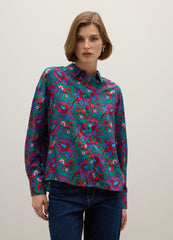 OVS Multicolour Pure Viscose Shirt Regular Fit