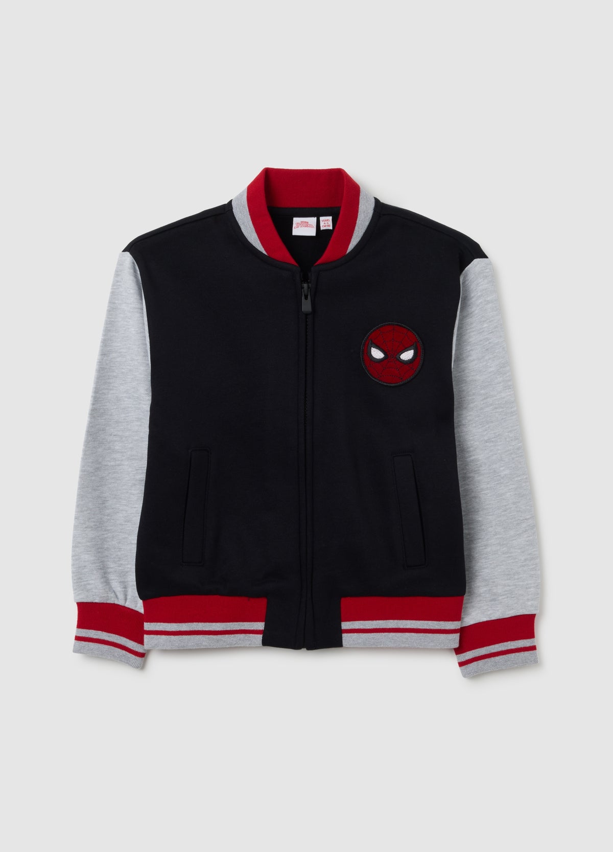 OVS Children'S Sweatshirt In Multicolour Cotton Blend Regular Fit With Spiderman Print