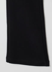 OVS Girls' Black Cotton Blend Regular Fit Treggings