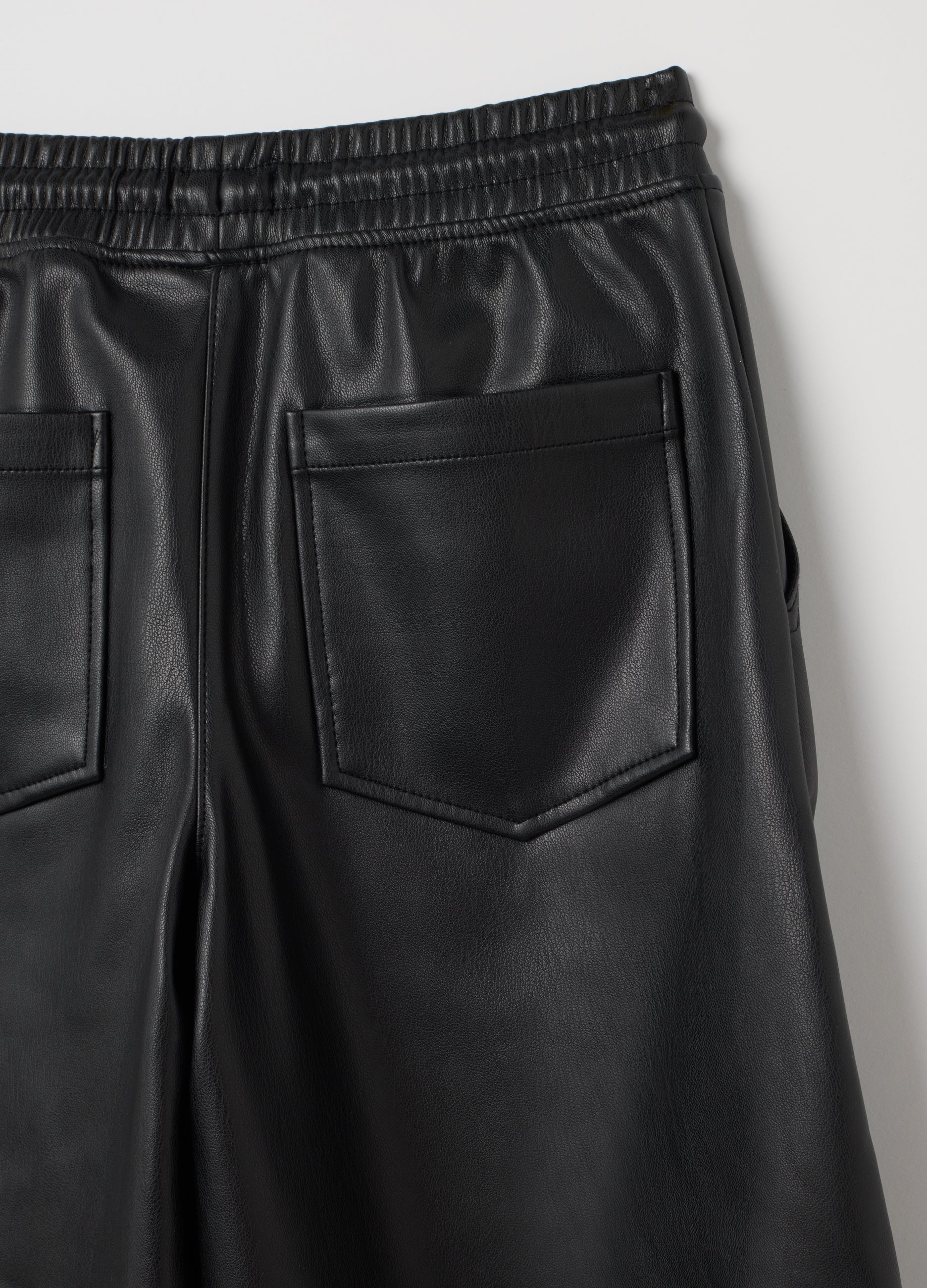 OVS Girls' Black Regular Fit Trousers