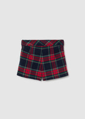 OVS Girls' Multicoloured Stretch Blend Shorts, Regular Fit